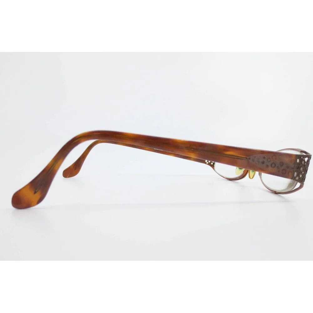 OGI Innovation 9052/698 Bronze Tortoise Rectangular Eyeglasses Frames Germany